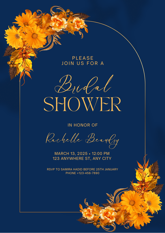 Bridal Shower Invitation Card